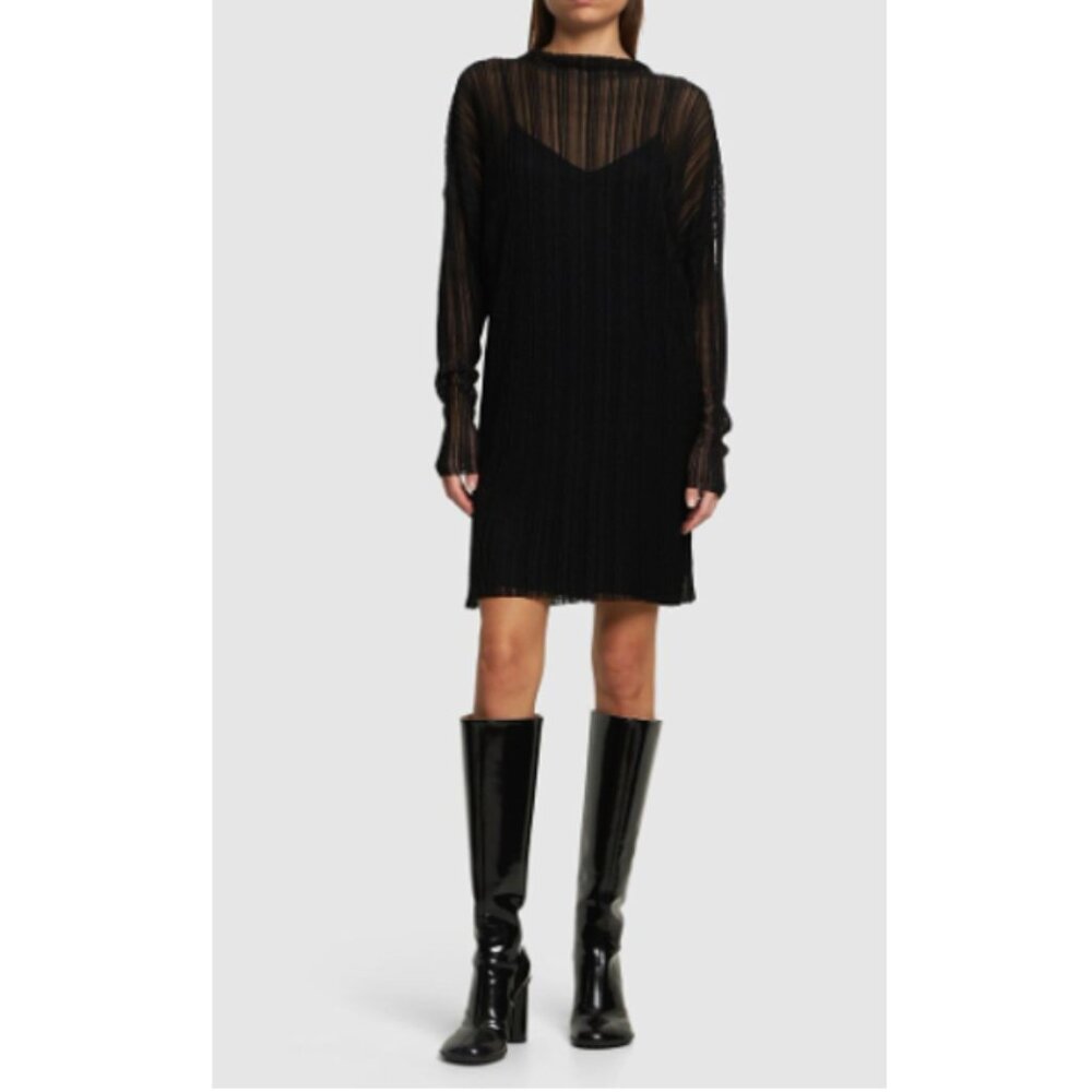 Anine Bing Black Midi Dress